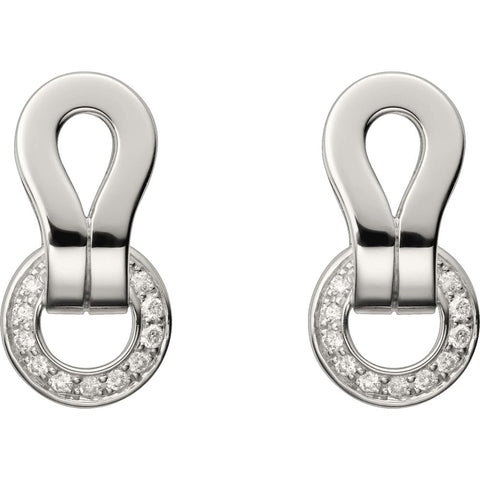 Agrafe earrings - Glitzy Glam Jewelry