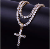 Glitzy Glam Tennis Cross