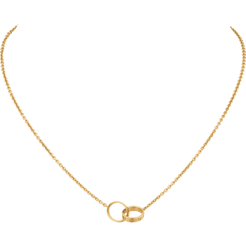 Love necklace (3 diamonds) - Glitzy Glam Jewelry