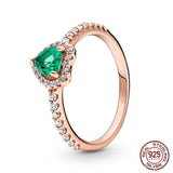 Genuine 925 Silver Ring Collection 
       Classic Silver Gold & Rose Gold 
              Glitzy Glam Curated Ring Collection