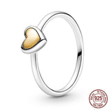 Genuine 925 Silver Ring Collection 
       Classic Silver Gold & Rose Gold 
              Glitzy Glam Curated Ring Collection