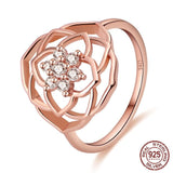 Genuine 925 Silver Ring Collection 
       Classic Silver Gold & Rose Gold 
              Glitzy Glam Curated Ring Collection